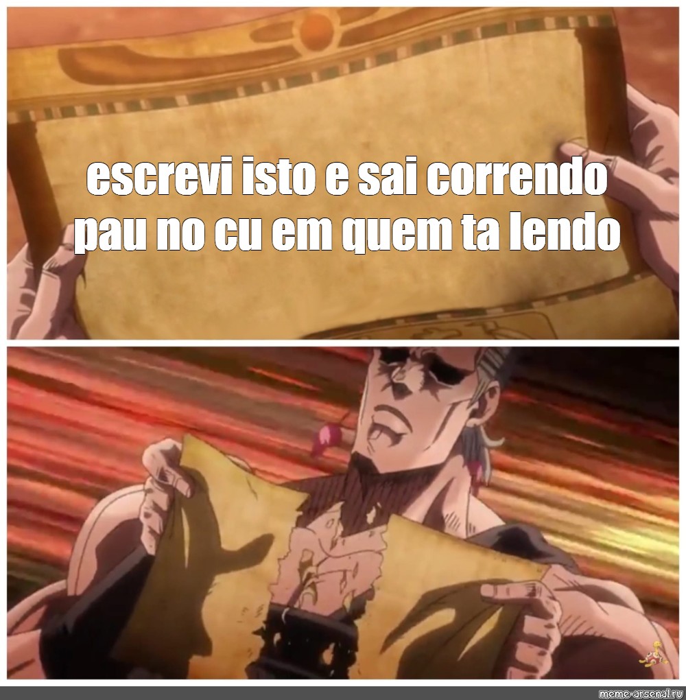 naruto shitposting on X: postei e sai correndo pau no cu de quem tá  correndo  / X