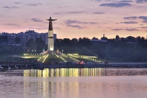 Создать мем: столица чувашии чебоксары, монумент матери, монумент матери чебоксары