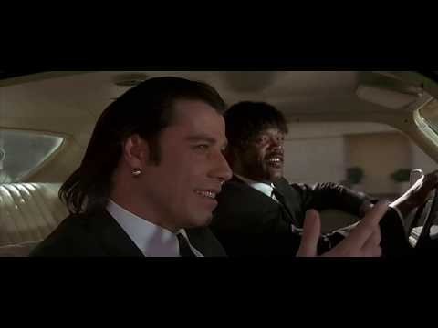 Create meme: Jules pulp fiction, pulp fiction Vincent, Vincent VEGA pulp fiction