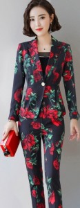 Create meme: women's pants suit