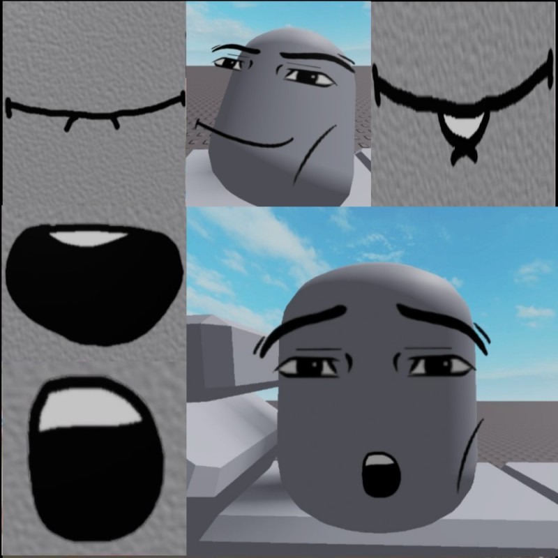 Create meme: people , roblox , a face from a roblox for 4000 robux