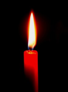Create meme: burning candle animation, memorial candle, the candle of memory