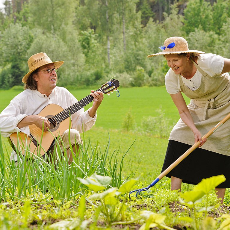 Create meme: people in the country, women in the country in summer, summer resident