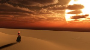 Create meme: desert, blurred image