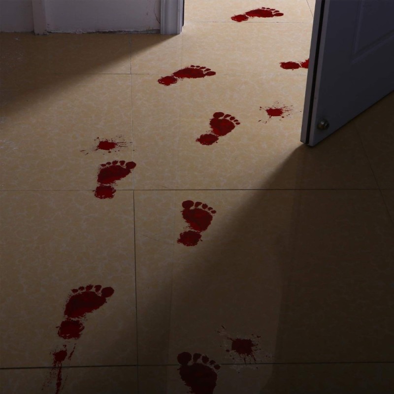 Create meme: bloody imprint, A trail of blood, blood on the floor