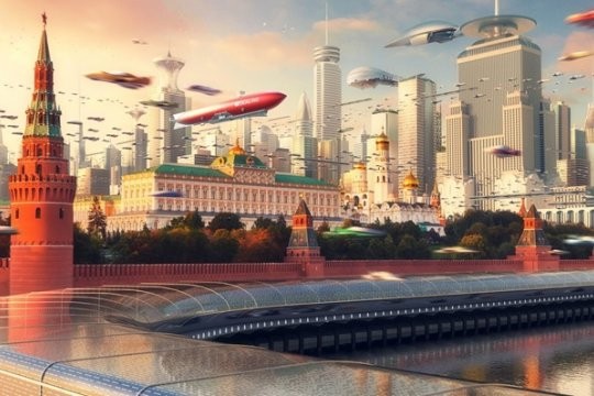 Create meme: the future of Russia, moscow of the future, future 