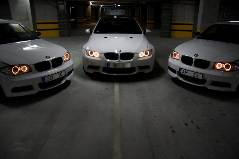 Create meme: bmw , bmw headlights, BMW E90 in the dark
