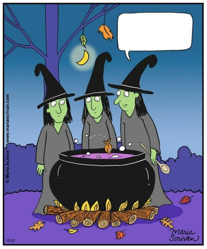 Create meme: funny witches, jokes about witches, witch humor