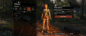 Create meme: shadow of the tomb raider costumes Lara, shadow of the tomb raider mod strip poker pictures, shadow of the tomb raider menu