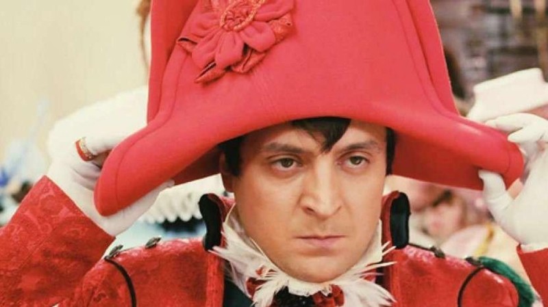 Create meme: rzhevskiy protiv napoleona, Vladimir Zelensky Napoleon, Zelensky in the role of Napoleon