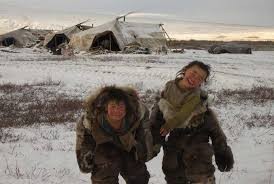 Create meme: Chukchi woman, Chukotka Autonomous Okrug, hunting in Chukotka photo