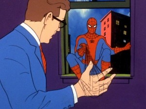 Create meme: Spiderman cartoon 1967, spider man 1967 meme, spiderman bitch