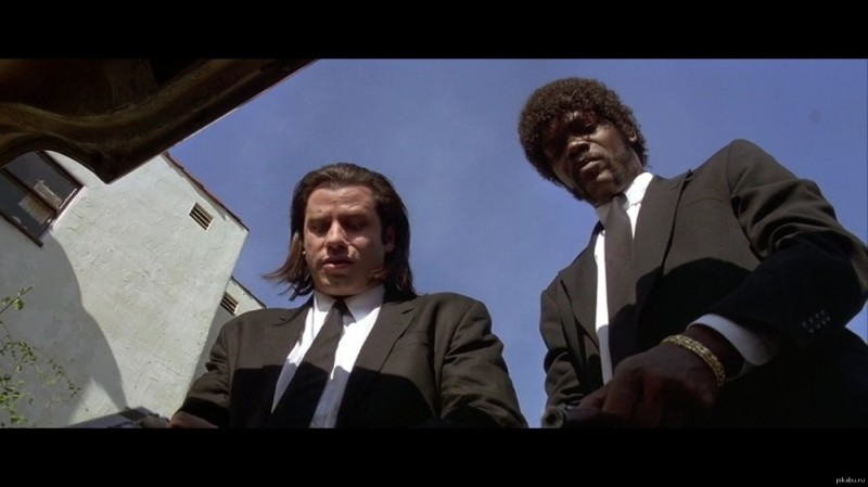 Create meme: Tarantino pulp fiction, pulp fiction movie 1994, Travolta pulp fiction