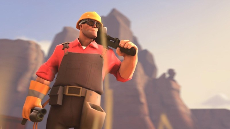 Создать мем: инженер тф2, инженер team fortress 2, инженер тим фортресс