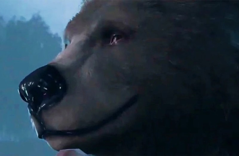 Создать мем: оборотень медведь, волк медведь, the dog
