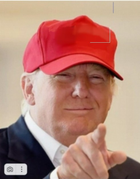 Create meme: trump's cap, Trump in a red cap, Donald Trump make america great again