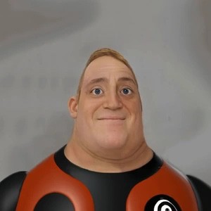 Create meme: mr incredible becoming canny, creepy faces Mr. Exceptional, mr incredible becoming uncanny