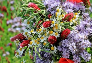 Create meme: bouquet, bouquet, wild flowers