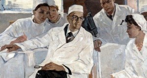 Create meme: medicine in contemporary paintings, portrait of a surgeon Yudina, medicine in paintings