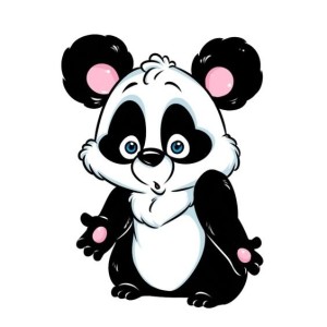 Create meme: Panda , cartoon Panda, Panda cartoon