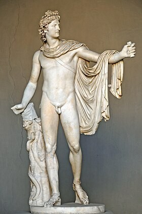 Create meme: Apollo is a god statue, Apollo is a greek god, Apollo Belvedere sculpture