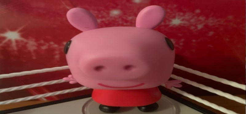 Create meme: peppa pig , pedro peppa pig toy, peppa pig figurines