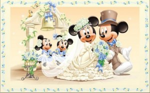 Создать мем: вышивка микки маус, minnie mouse, wedding