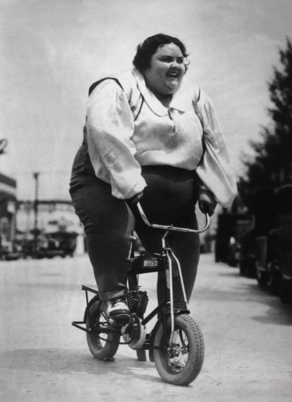 Create meme: fat on a bike, fat on a bike, riding a Bicycle