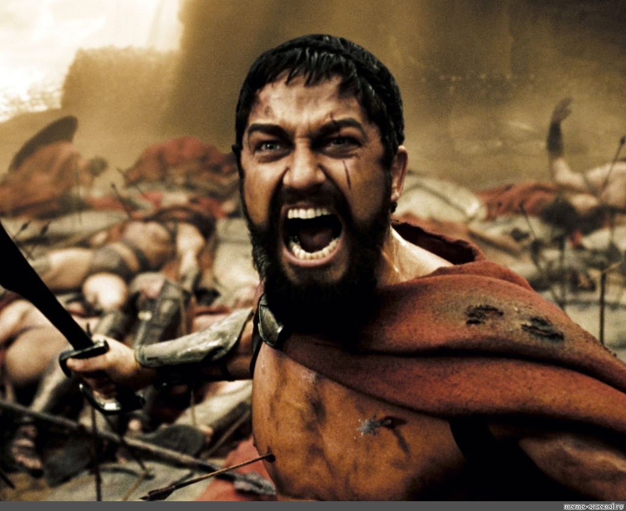 Отправить ВКонтакте. is sparta, leonidas, это спарта/Мем. из шаблона. #это спарта...