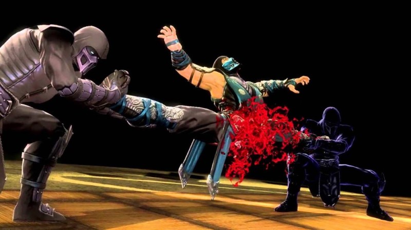 Create meme: fatality mortal kombat 9, mortal Kombat fatalities, Mortal Kombat 9 Kung Lao Fatality