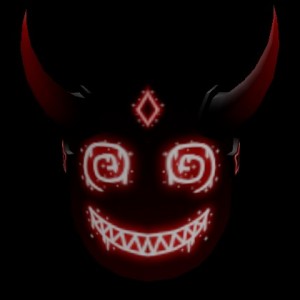 Create meme: mask purge, devil, demon