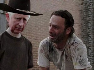 Create meme: walking dead Carl meme, the walking dead Rick, Carl meme