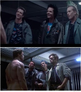 Create meme: terminator 1 punks, terminator, the terminator movie 1984 punk