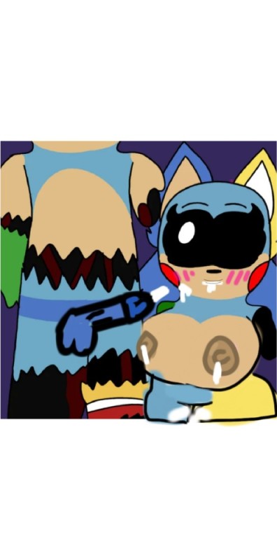 Create meme: five nights at sonic s maniac mania, cute animatronics, five nights at sonic