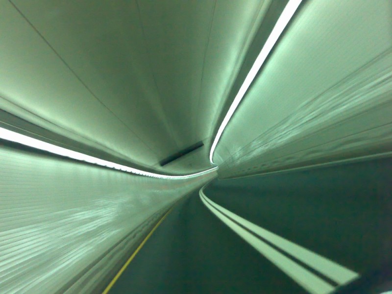 Create meme: Gotthard road tunnel, car tunnel, tunnel vision