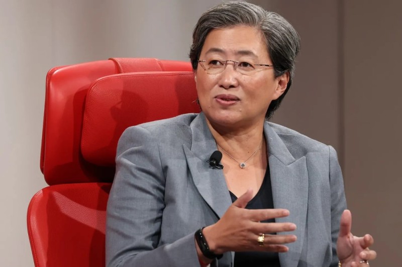 Создать мем: lisa su, глава amd, амд лиза су