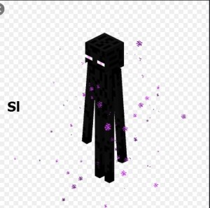 Create meme: enderman minecraft, enderman minecraft, 1.0 minecraft enderman