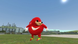 Создать мем: uganda knuckles queen, уганда наклз, мистер наклз