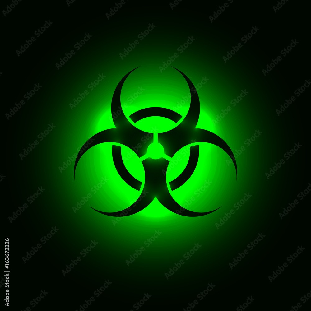 Create meme: Biohazard sign, chemical hazard sign toxic, The biohazard icon