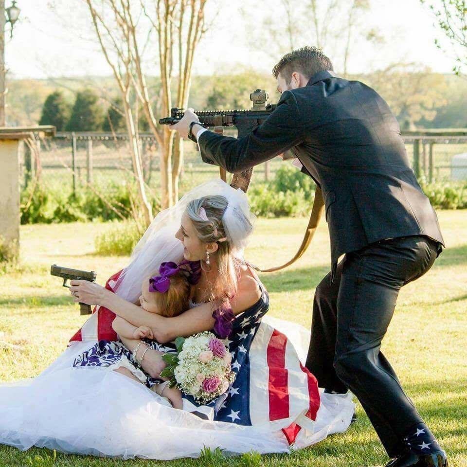 Приколы на американской свадьбе