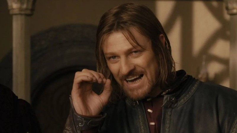 Create meme: Boromir meme , Boromir Lord of the rings, meme Lord of the rings Boromir