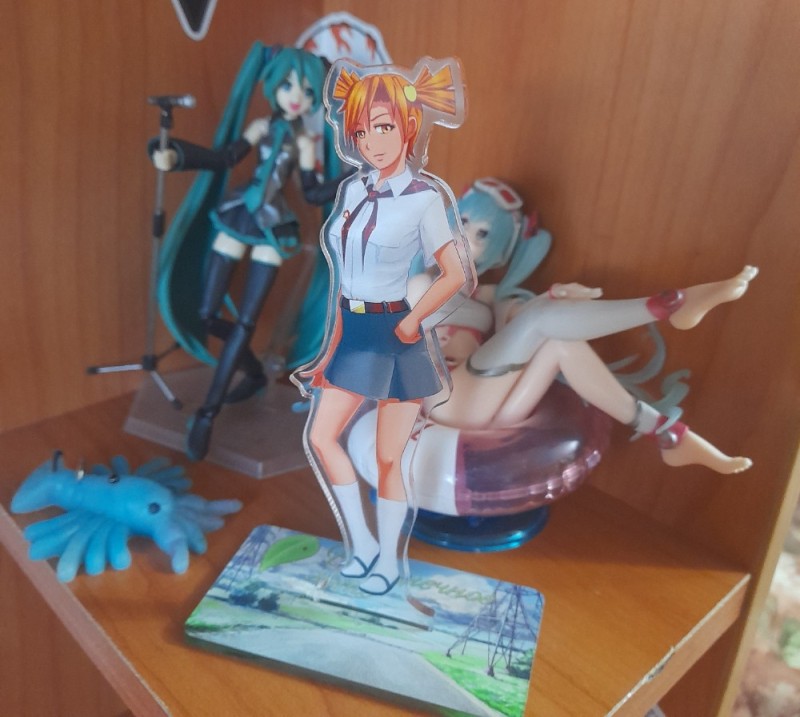 Create meme: Hatsune Miku Action Figure original, Miku Hatsune action figure, Endless summer figurines