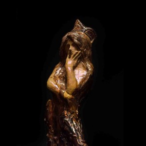 Создать мем: скульптура девушка, скульптура женщина пещера, врубель волхова майолика