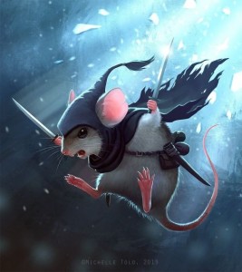 Create meme: hamster fantasy, mouse, the mouse concept art
