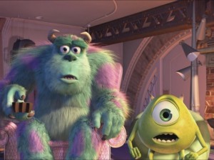 Create meme: monsters Inc. cartoon, pictures from the movie monsters Inc., monsters Inc. Wallpapers