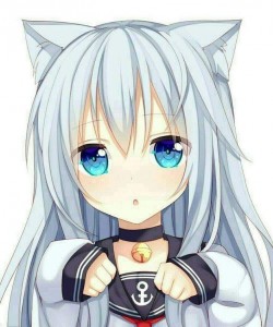 Создать мем: anime girl cute, kawaii anime girl, тяночки