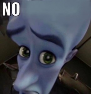 Создать мем: megamind meme, мегамозг: кнопка гибели, мегамозг 3