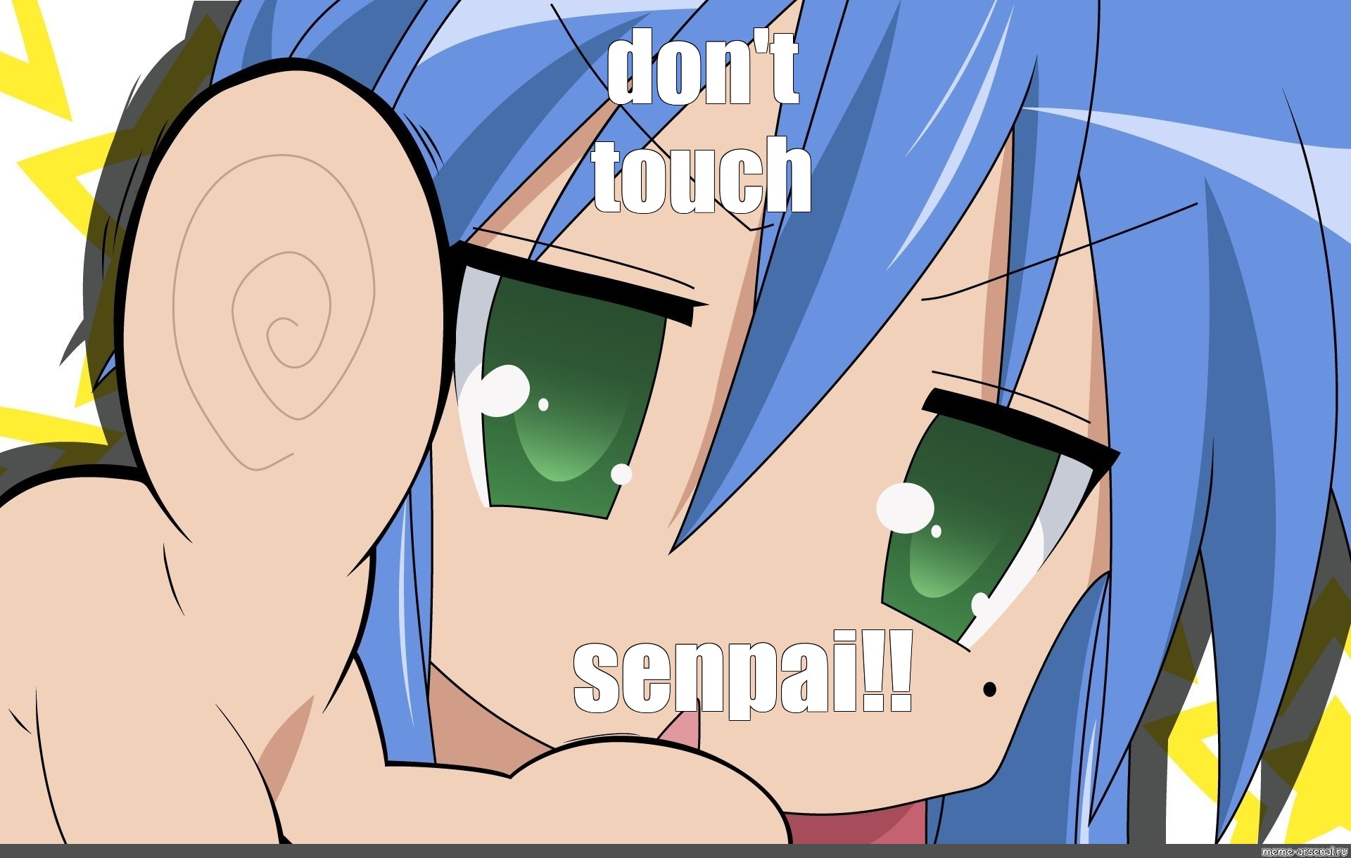 Anime girl pointing up Meme Generator - Imgflip