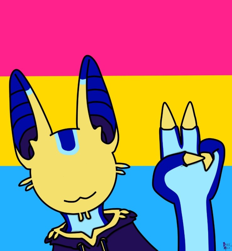 Create meme: anime, ankha full, Anubis logo