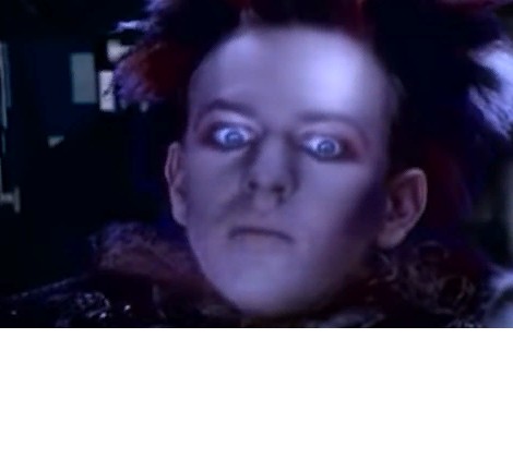 Create meme: people , Robert Smith, Edward Scissorhands movie 1990